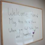 A welcome sign near the entrance of The Willows. (Brendan Shykora/Morning Star)